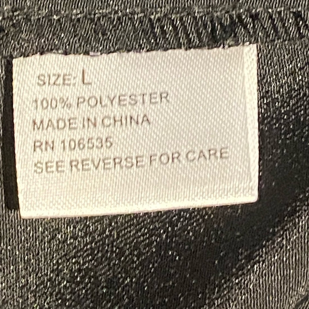 Anthropologie The Letter Black Fringe Top, size L - Picture 7 of 7